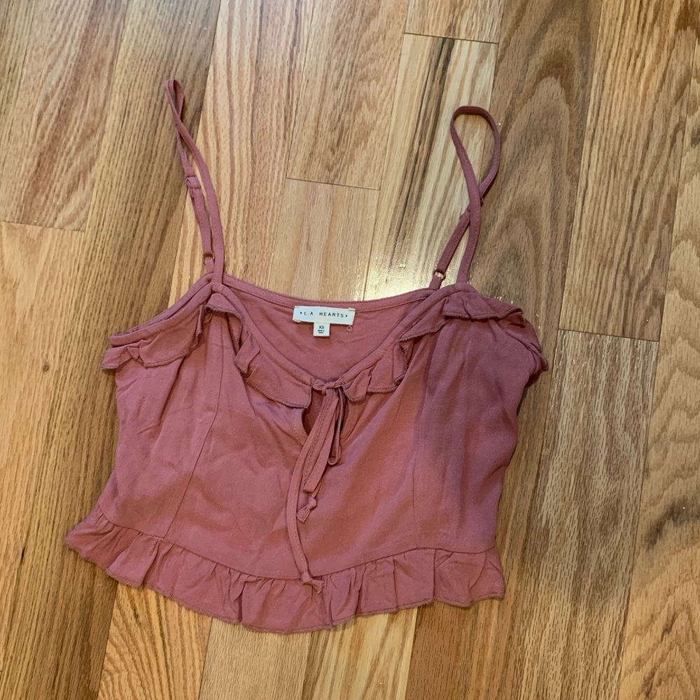 NWOT LA hearts top